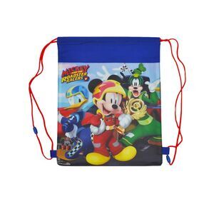 New Mickey Mouse Roadster Racers Blue Sling Bag – Perfect for Disney Park Trips